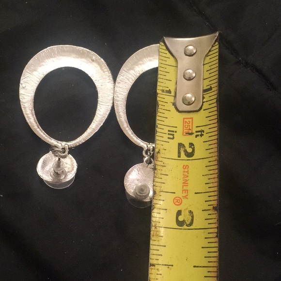 COPY - NWT rhinestone earrings pierced - Picture 6 of 6